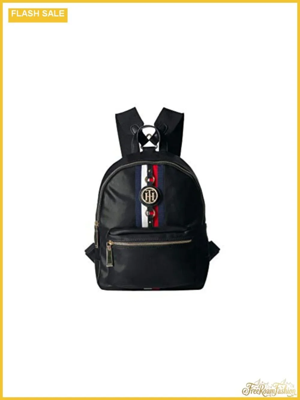 Mini Backpack Purse for Women with Adjustable Straps and Logo Hardware